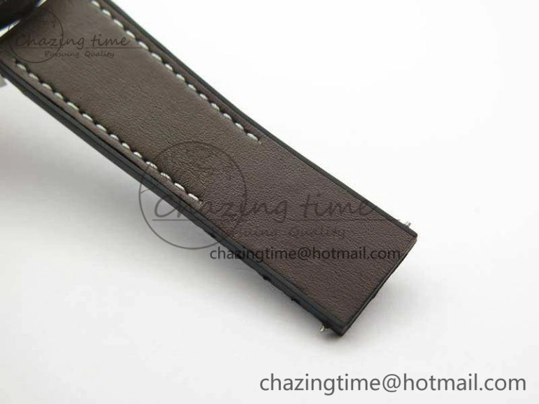SuperOcean 1884 Heritage SS Brown Dial On Leather Strap A7750