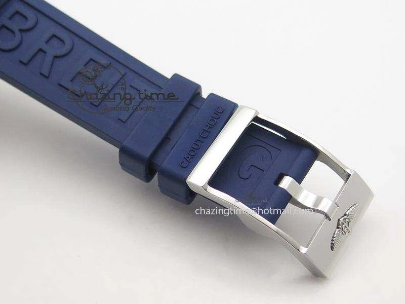 SuperOcean Abyss 42mm Blue Inner Bezel On Blue Rubber Strap A2824