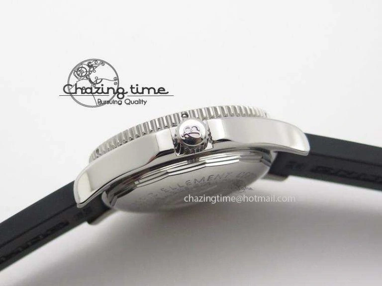 SuperOcean Abyss 42mm Red Inner Bezel On Black Rubber Strap A2824