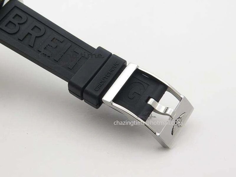 SuperOcean Abyss 42mm Red Inner Bezel On Black Rubber Strap A2824