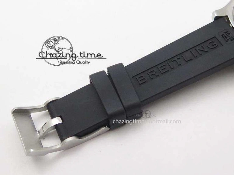 SuperOcean Abyss 42mm Red Inner Bezel On Black Rubber Strap A2824
