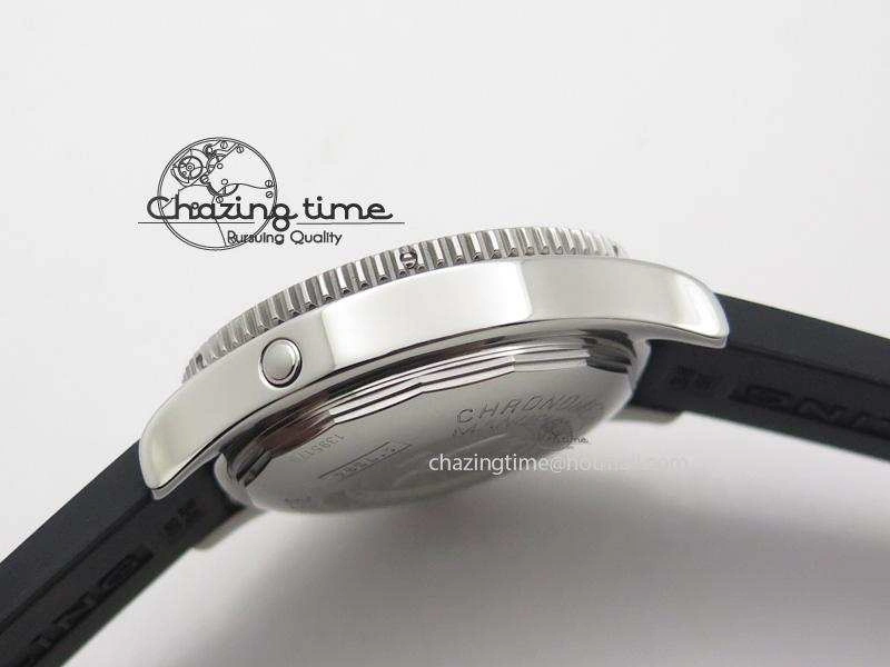 SuperOcean Abyss 42mm Yellow Inner Bezel On Black Rubber Strap A2824