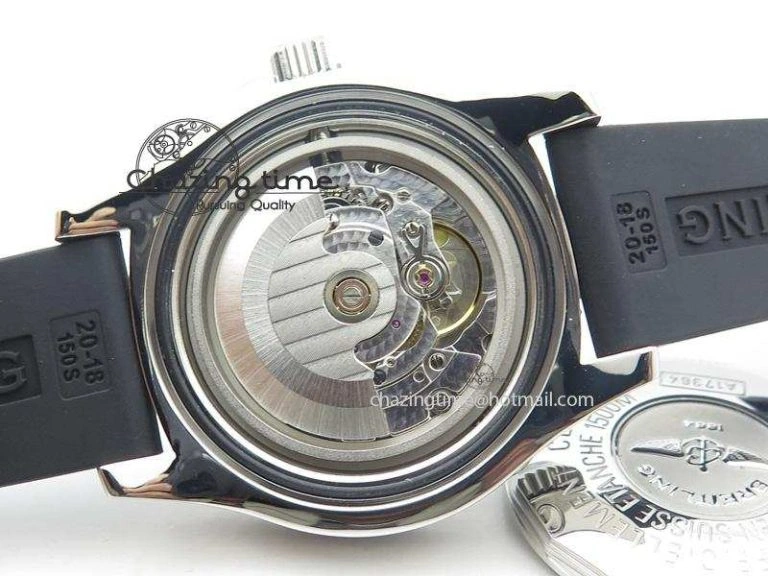 SuperOcean Abyss 42mm Yellow Inner Bezel On Black Rubber Strap A2824