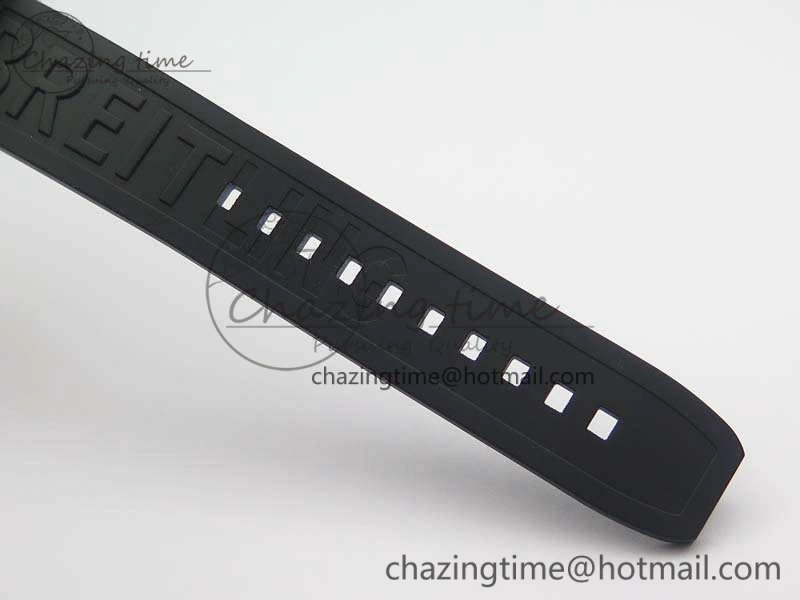 SuperOcean Abyss A17364 42mm 3AF 1:1 Best Edition Black Blue Dial On Rubber Strap A2824
