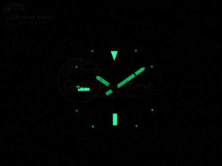 SuperOcean Abyss A17364 42mm ZF 1:1 Best Edition Black Yellow Dial On Rubber Strap A2824