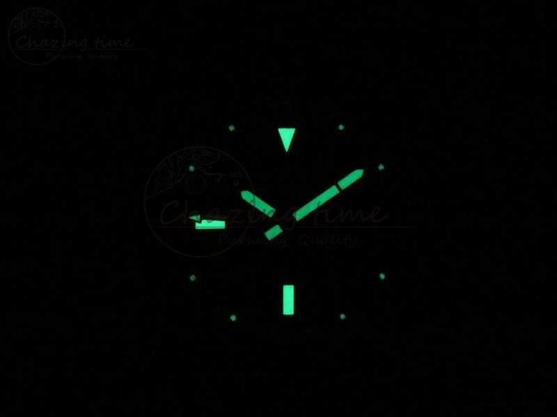 SuperOcean Abyss A17364 42mm ZF 1:1 Best Edition Black Yellow Dial On Rubber Strap A2824
