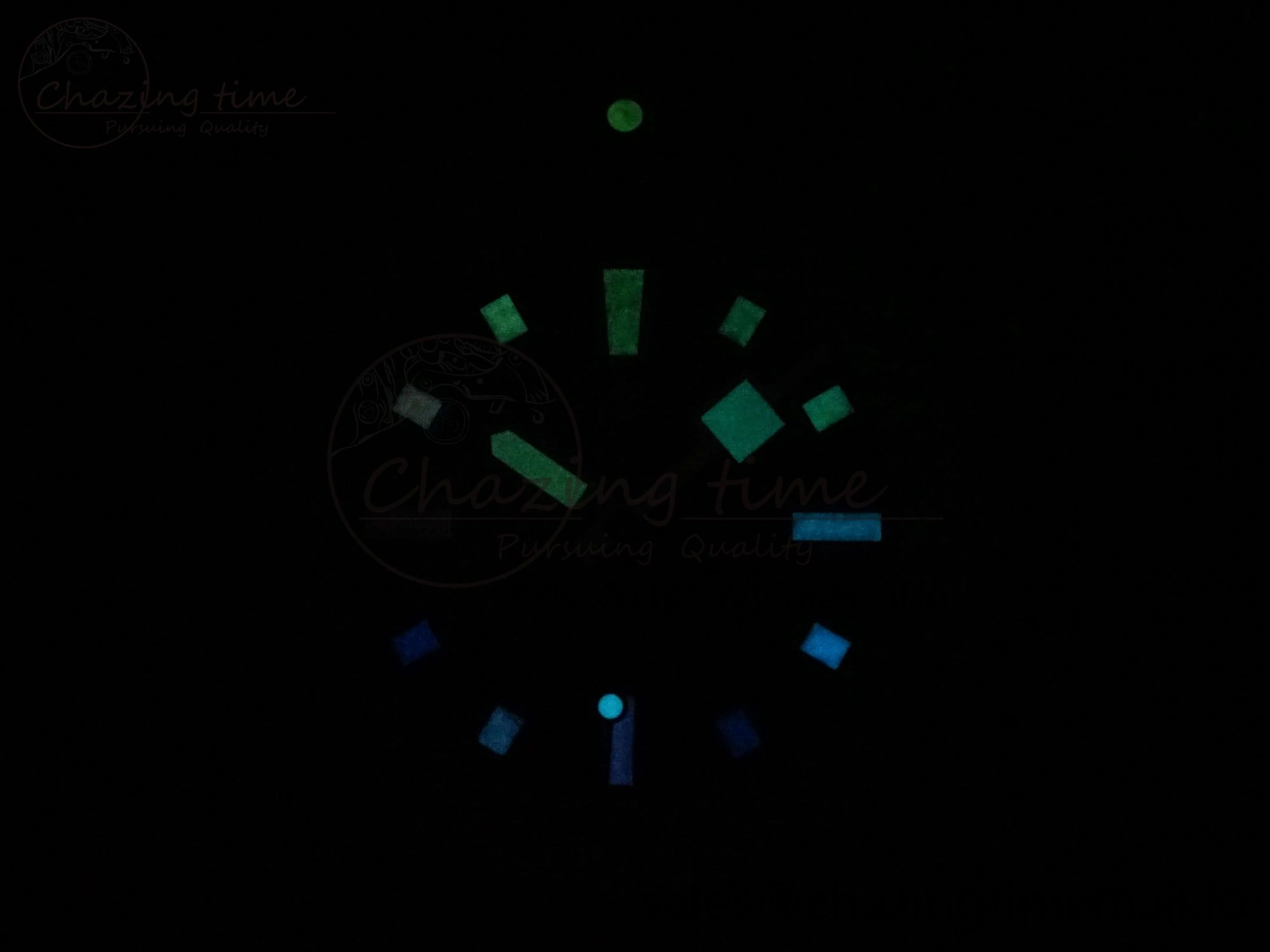 SuperOcean Automatic 42 SS TF 1:1 Best Edition Black Dial on Yellow Rubber Strap A2824