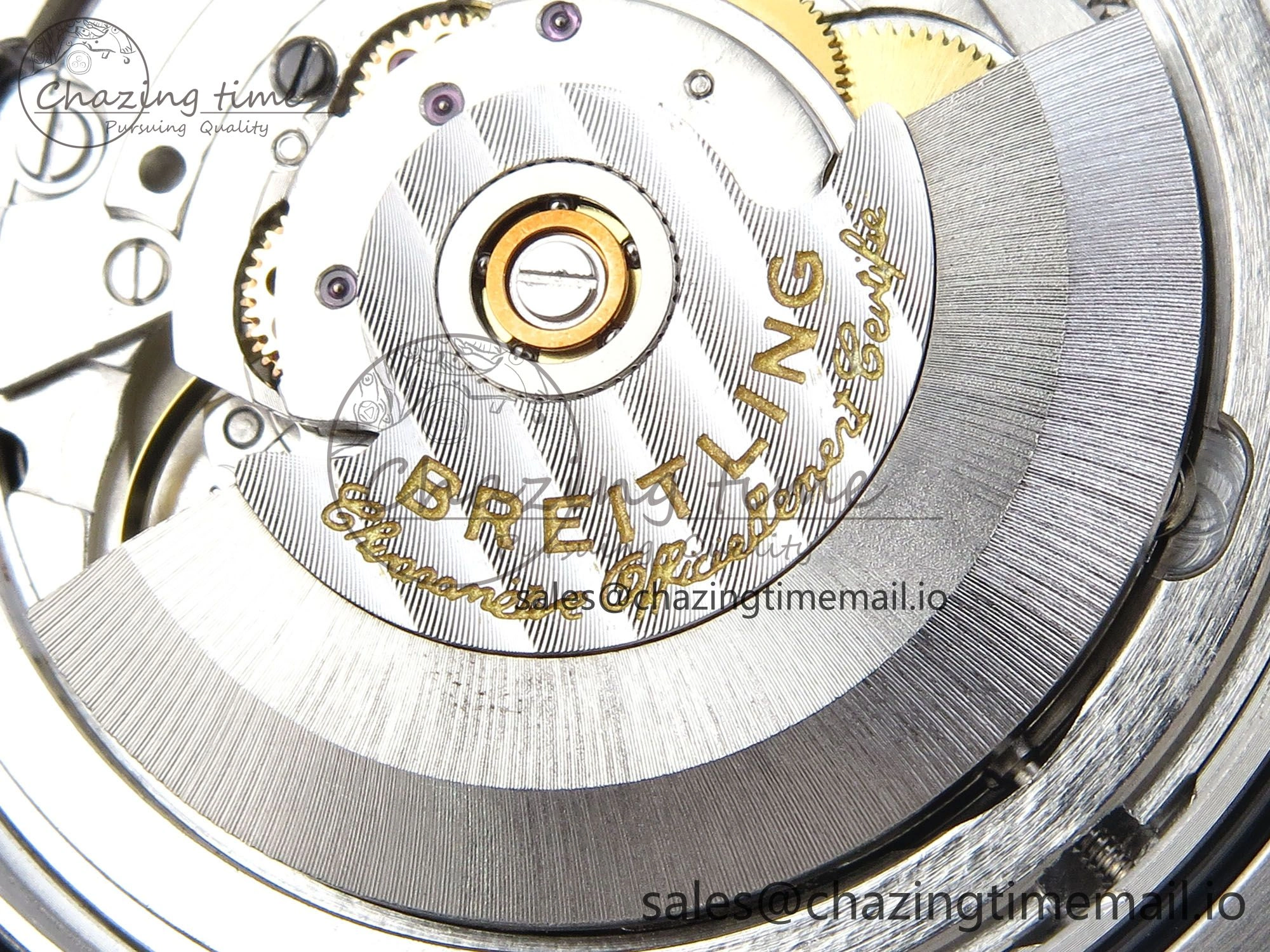 SuperOcean Automatic 42 SS TF 1:1 Best Edition Black Dial on Yellow Rubber Strap A2824