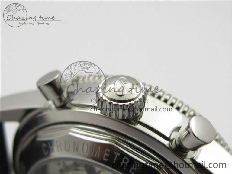 SuperOcean Black Ceramic Bezel B50 Best Edition Green Dial on Black Rubber Strap A7750