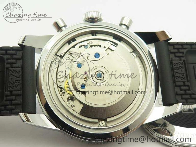SuperOcean Heritage Ceramic Bezel SS Brown Dial On Rubber Strap A7750