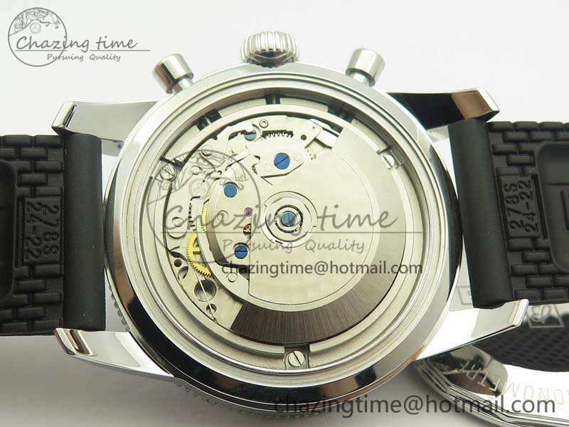 SuperOcean Heritage Ceramic Bezel SS Brown Dial On Rubber Strap A7750