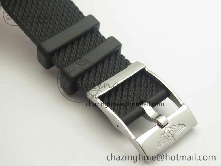 SuperOcean Heritage Ceramic Bezel SS Brown Dial On Rubber Strap A7750