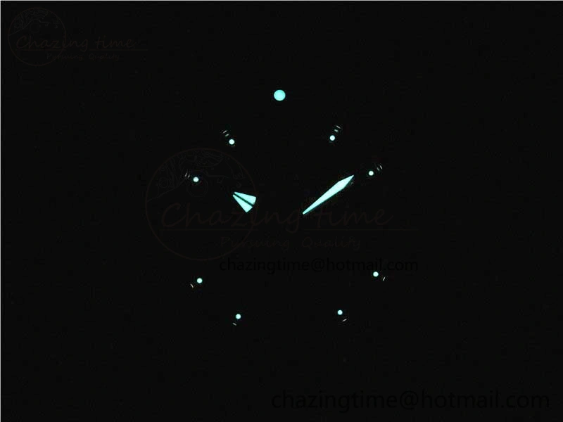 SuperOcean Heritage ii 42mm SS RG GF 1:1 Best Edition Black Dial Black Bezel on SS Mesh Bracelet A2824 V2