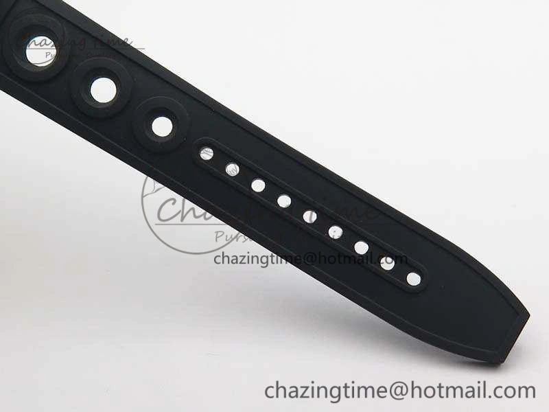 SuperOcean II A17392D7 44mm GF 1:1 Best Edition Black Dial On Rubber Strap A2824