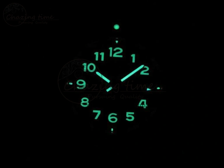 SuperOcean II A17392D7 44mm GF 1:1 Best Edition Black Dial On Rubber Strap A2824