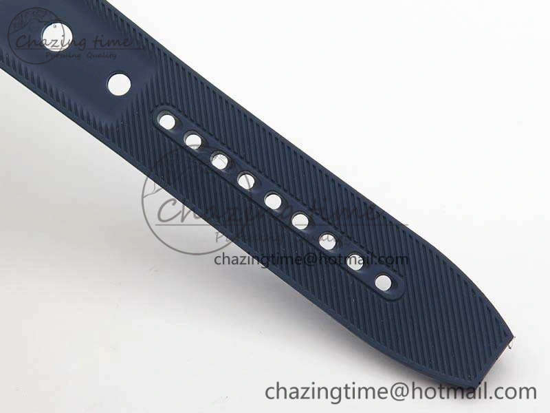 SuperOcean II A17392D7 44mm GF 1:1 Best Edition Blue Dial On Rubber Strap A2824