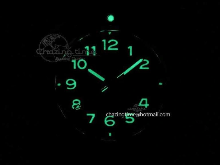SuperOcean II A17392D7 44mm Noob 1:1 Best Edition Black Dial On Black Rubber Strap A2824