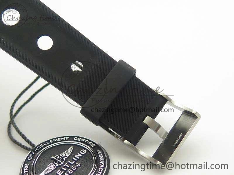 SuperOcean II Y1739316 44mm GF 1:1 Best Edition Black Dial On Rubber Strap A2824