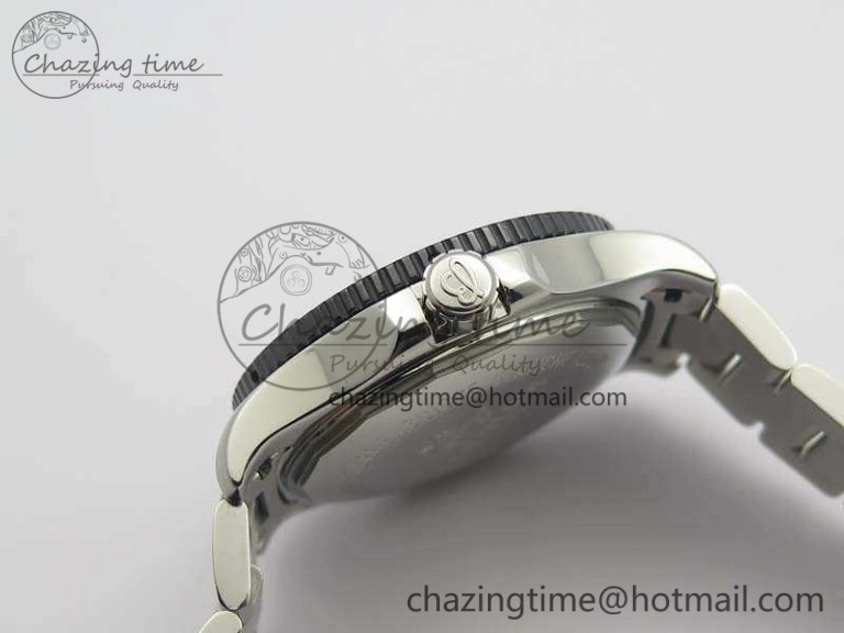 SuperOcean II Y1739316 44mm GF 1:1 Best Edition Black Dial On SS Bracelet A2824