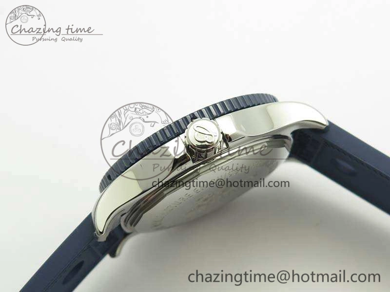 SuperOcean II Y1739316 44mm GF 1:1 Best Edition Blue Dial On Rubber Strap A2824