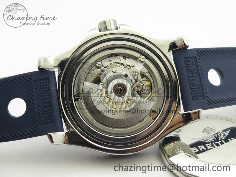 SuperOcean II Y1739316 44mm GF 1:1 Best Edition Blue Dial On Rubber Strap A2824