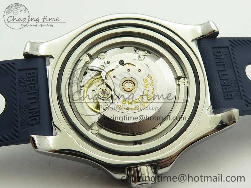 SuperOcean II Y1739316 44mm GF 1:1 Best Edition Blue Dial On Rubber Strap A2824