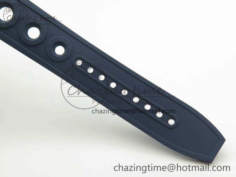 SuperOcean II Y1739316 44mm GF 1:1 Best Edition Blue Dial On Rubber Strap A2824