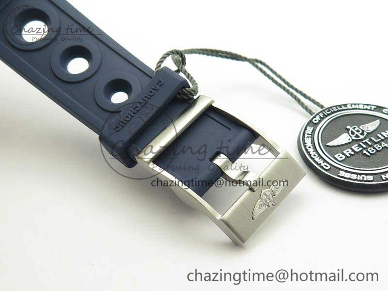 SuperOcean II Y1739316 44mm GF 1:1 Best Edition Blue Dial On Rubber Strap A2824