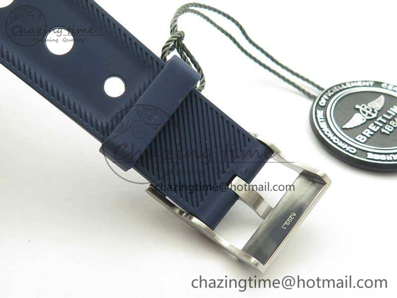 SuperOcean II Y1739316 44mm GF 1:1 Best Edition Blue Dial On Rubber Strap A2824