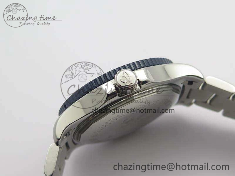 SuperOcean II Y1739316 44mm GF 1:1 Best Edition Blue Dial On SS Bracelet A2824