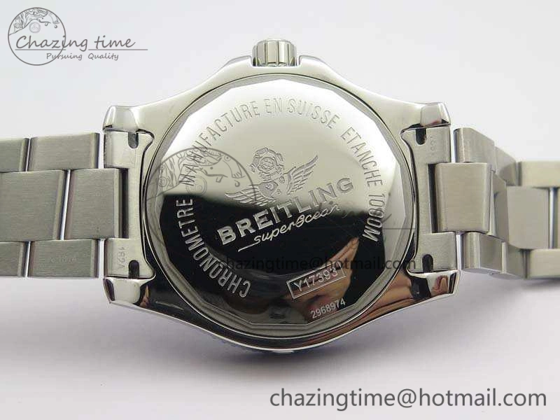 SuperOcean II Y1739316 44mm GF 1:1 Best Edition Blue Dial On SS Bracelet A2824