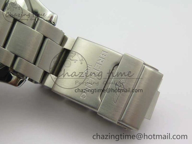 SuperOcean II Y1739316 44mm GF 1:1 Best Edition Blue Dial On SS Bracelet A2824