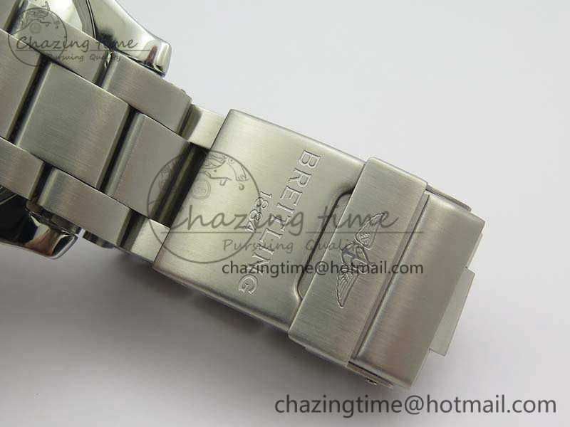 SuperOcean II Y1739316 44mm GF 1:1 Best Edition Blue Dial On SS Bracelet A2824