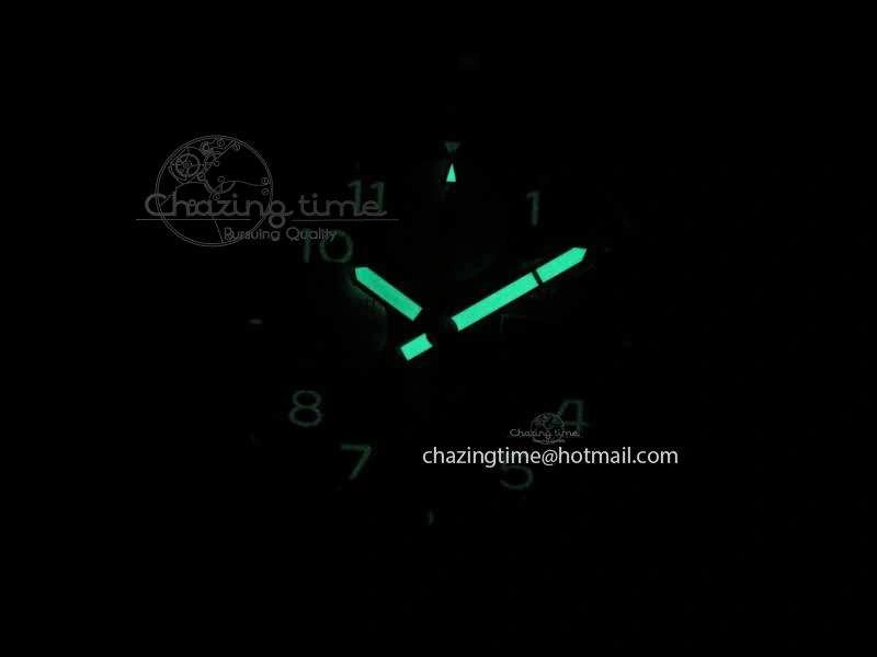 SuperOcean SteelFish SS Black Dial On Black Rubber Strap A7750