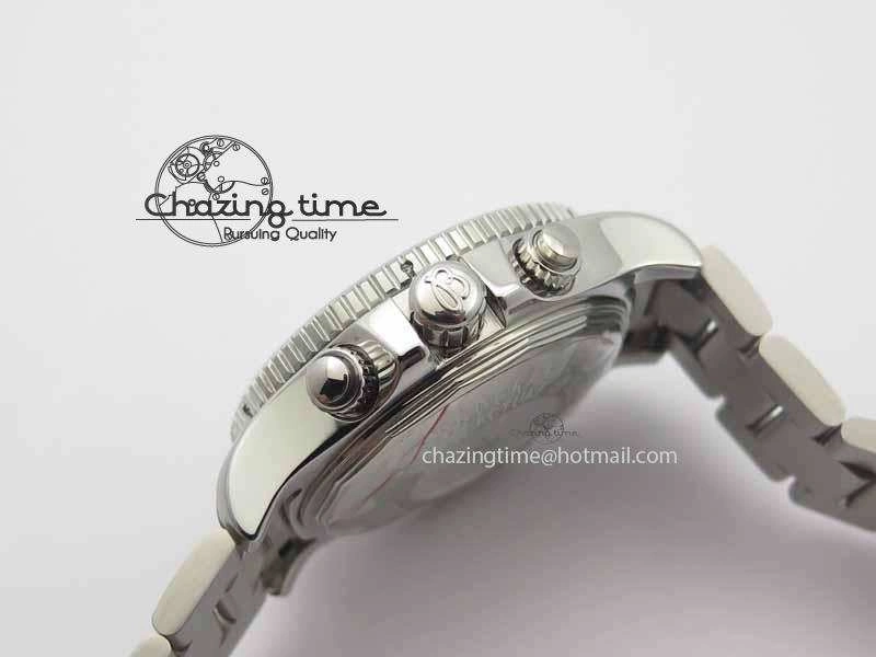 SuperOcean SteelFish SS Blue Dial On SS Bracelet A7750