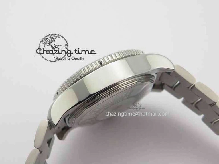 SuperOcean SteelFish SS Blue Dial On SS Bracelet A7750