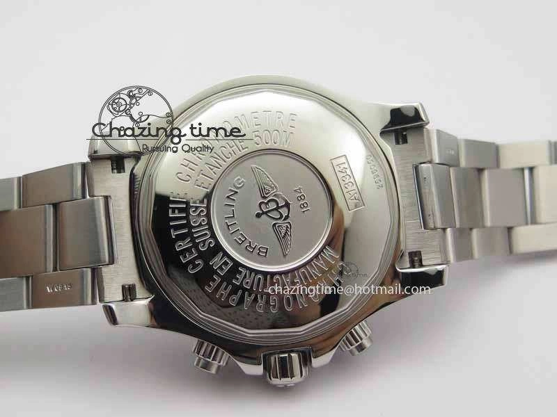 SuperOcean SteelFish SS Blue Dial On SS Bracelet A7750
