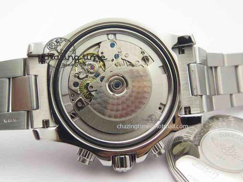 SuperOcean SteelFish SS Blue Dial On SS Bracelet A7750