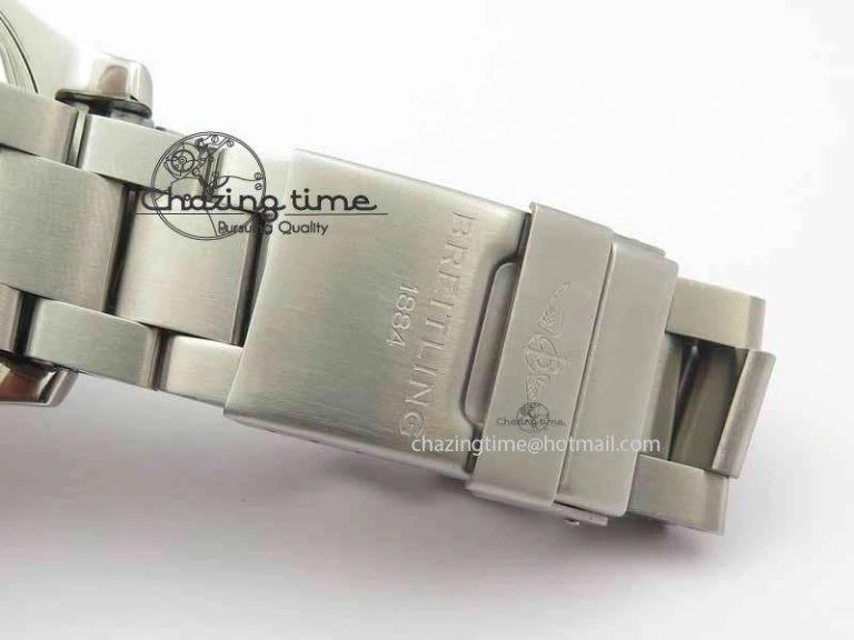 SuperOcean SteelFish SS Blue Dial On SS Bracelet A7750