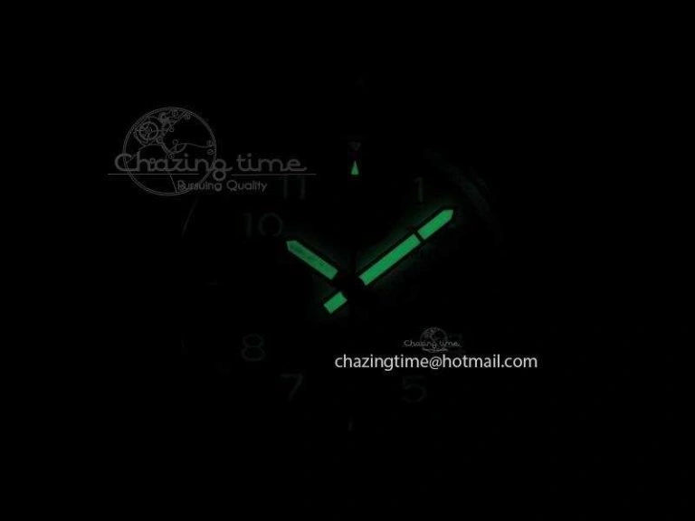 SuperOcean SteelFish SS White Dial On Green Leather Strap A7750