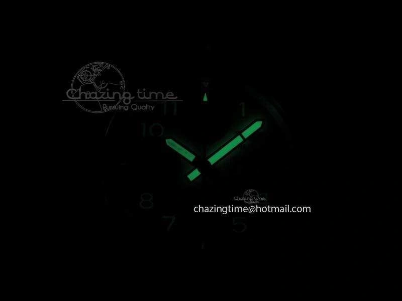 SuperOcean SteelFish SS White Dial On Green Leather Strap A7750