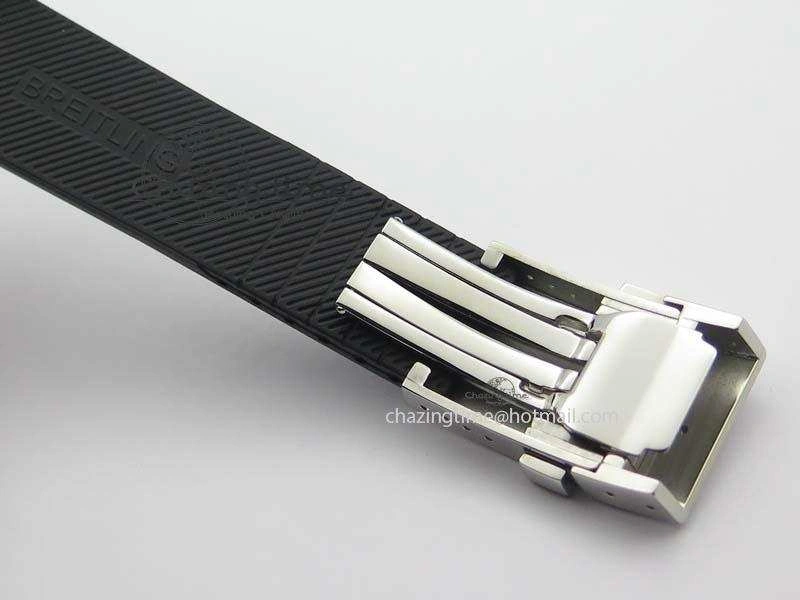 SuperOcean SteelFish SS White Dial On Rubber Strap A7750