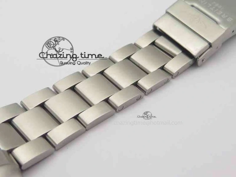 SuperOcean SteelFish SS White Dial On SS Bracelet A7750