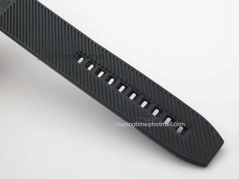 SuperOcean Steelfish DLC H-Maker SuperLumed Black Dial On Black Rubber Strap A2813 High Beat