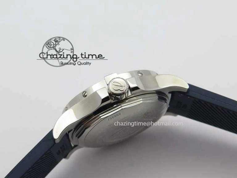 SuperOcean Steelfish H-Maker V2 Superlumed Blue Dial On Blue Rubber Strap A2813 High Beat