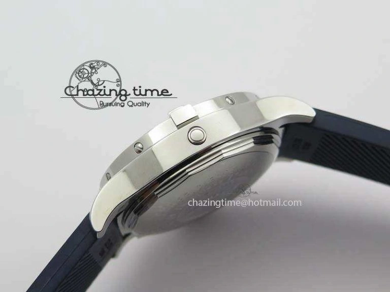 SuperOcean Steelfish H-Maker V2 Superlumed Blue Dial On Blue Rubber Strap A2813 High Beat