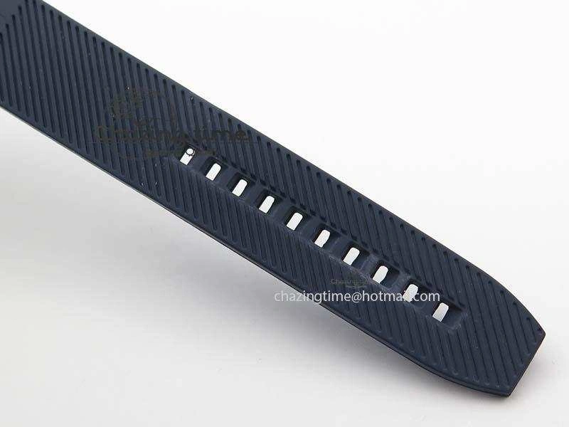 SuperOcean Steelfish H-Maker V2 Superlumed Blue Dial On Blue Rubber Strap A2813 High Beat