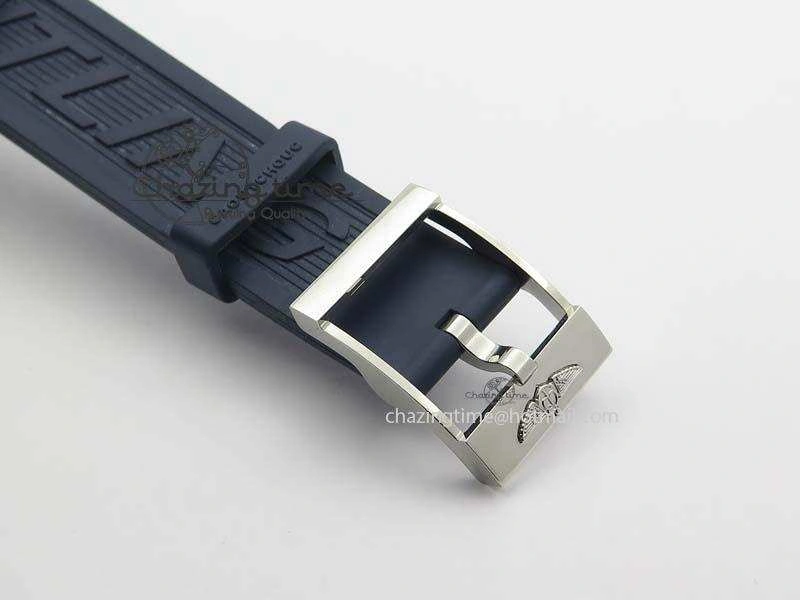 SuperOcean Steelfish H-Maker V2 Superlumed Blue Dial On Blue Rubber Strap A2813 High Beat