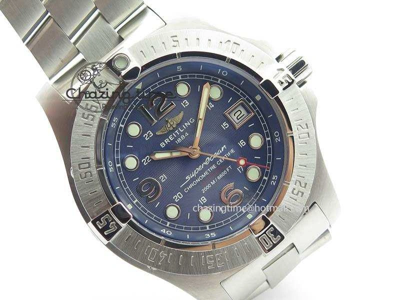 SuperOcean Steelfish H-Maker V2 Superlumed Blue Dial On SS Bracelet A2813 High Beat