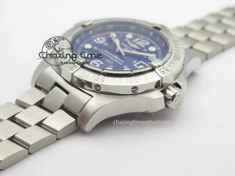 SuperOcean Steelfish H-Maker V2 Superlumed Blue Dial On SS Bracelet A2813 High Beat
